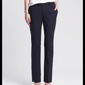 NWT Banana Republic Navy Martin Fit Trousers
